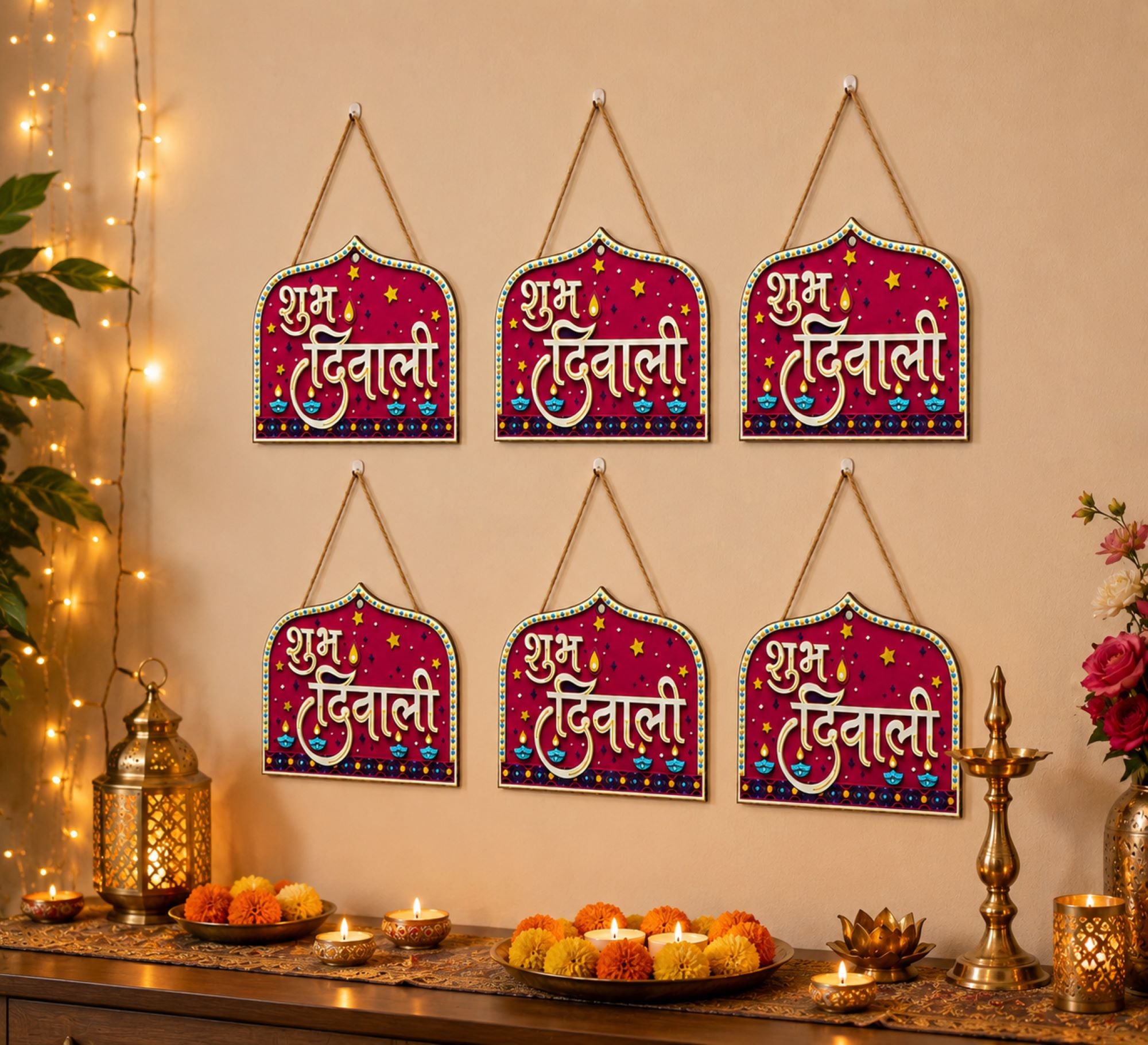 printed mdf diwali cutout for festive diy