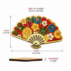 printed mdf fan cutout for painting
