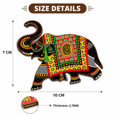 wooden elephant cutout for art and craft