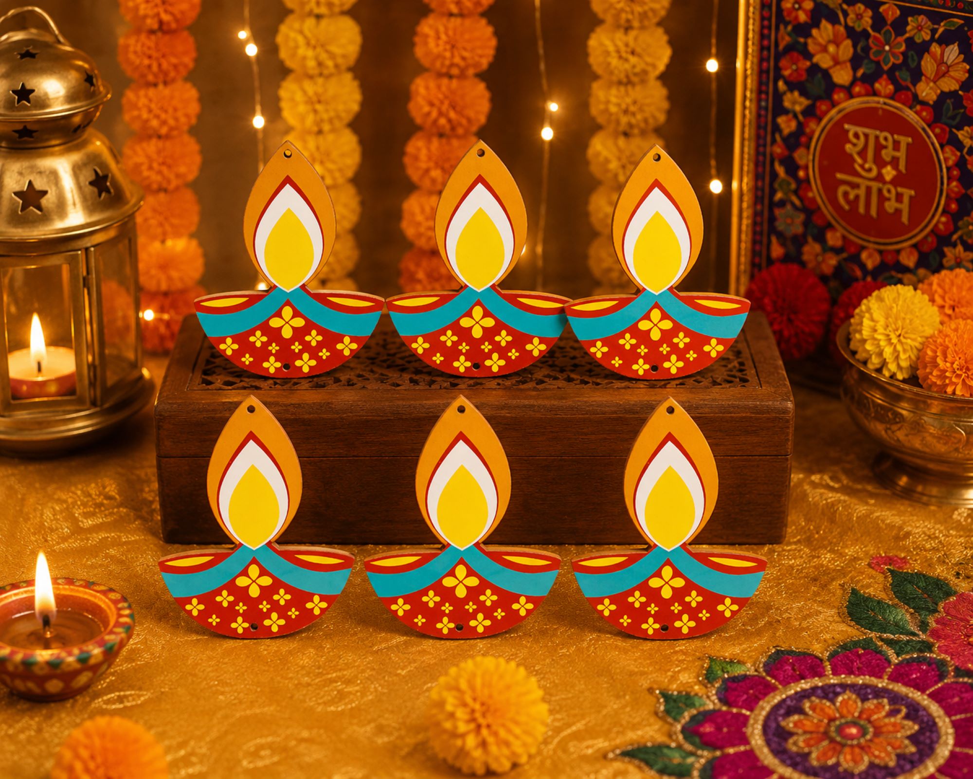 Diya DIY craft
