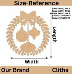 unfinished mdf christmas craft
