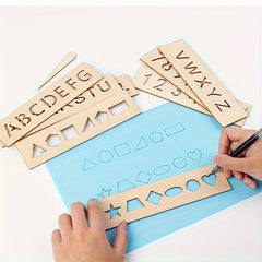 grooved tracing board for handwriting