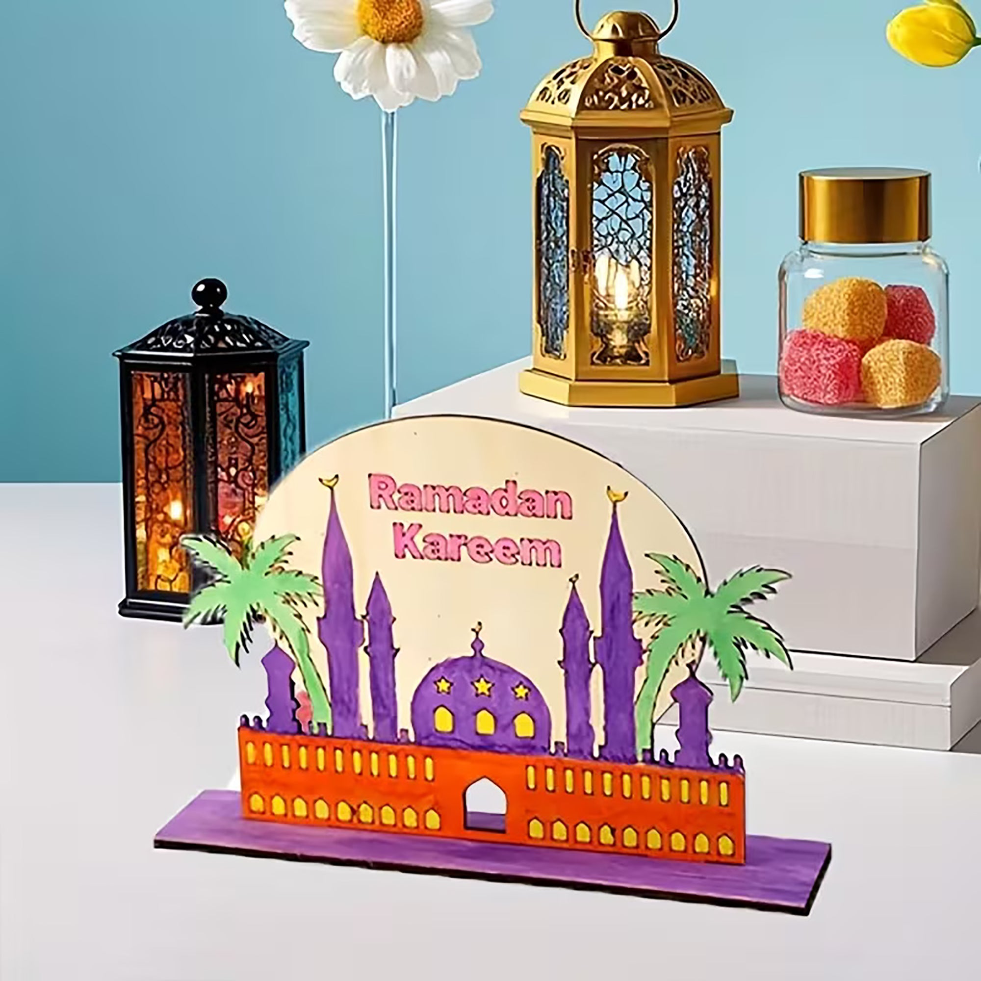 mdf mosque cutout diy
