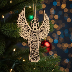 jesus angel wood crafts

