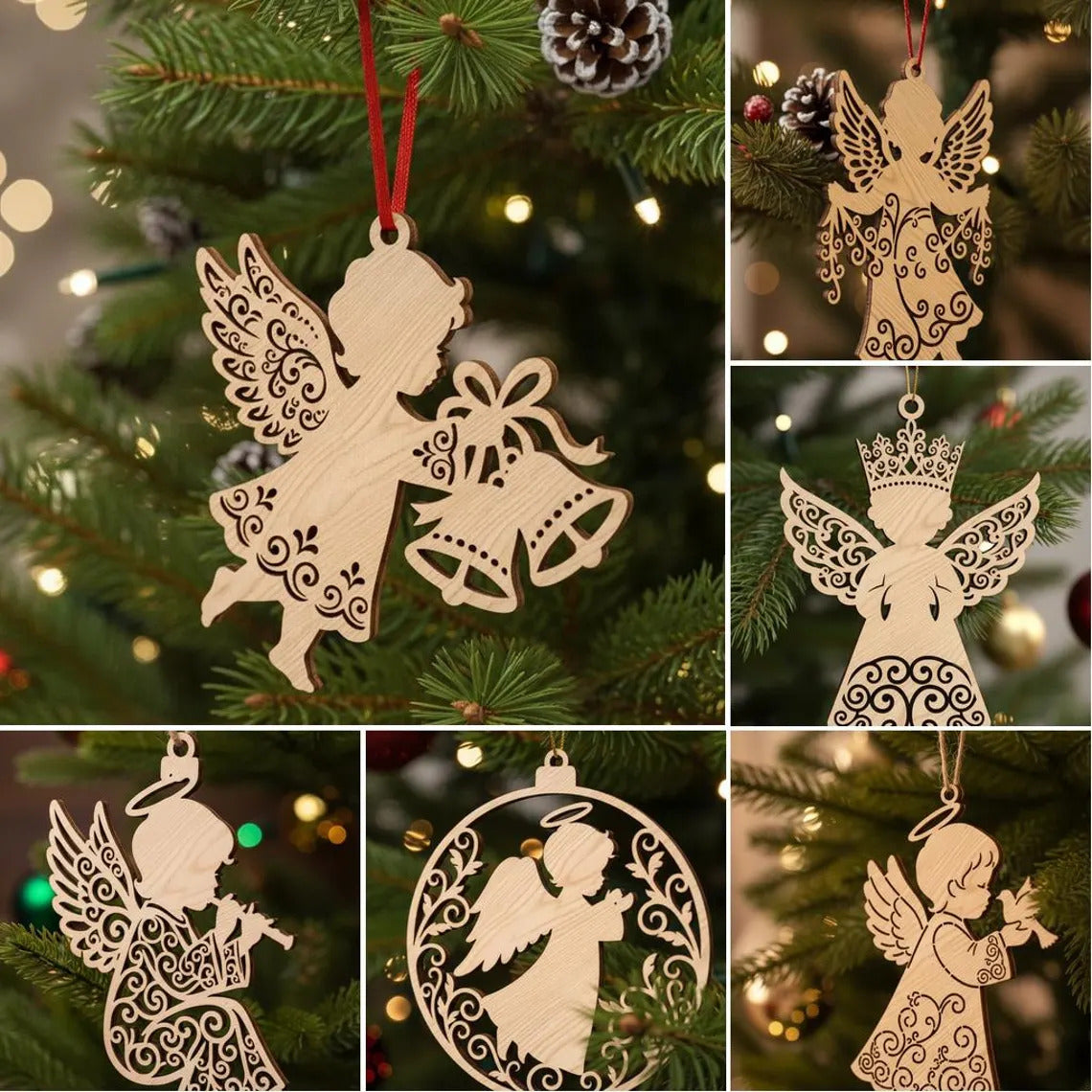 angel wooden cutouts
