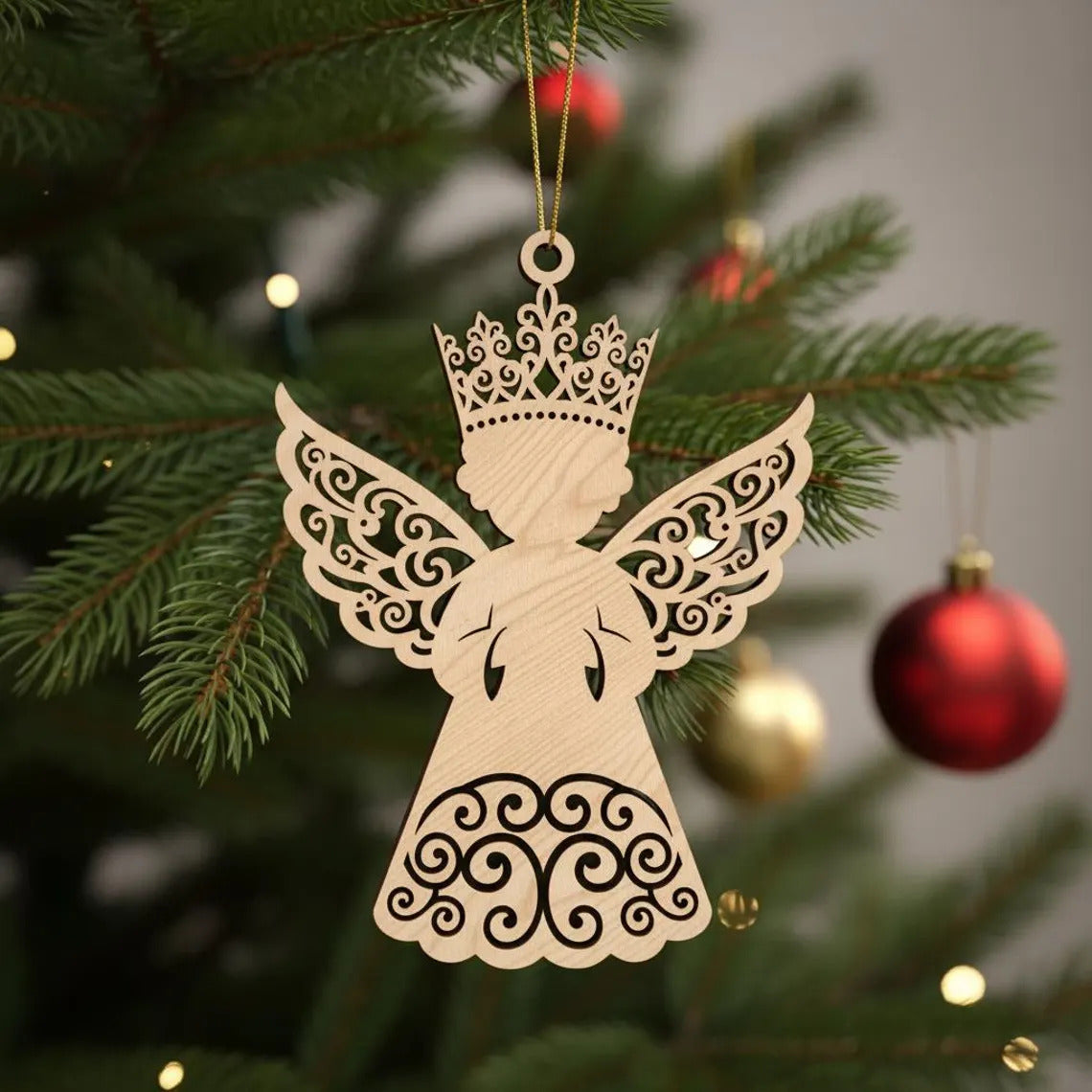 unfinished angel wood crafts

