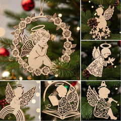 diy wooden angel
