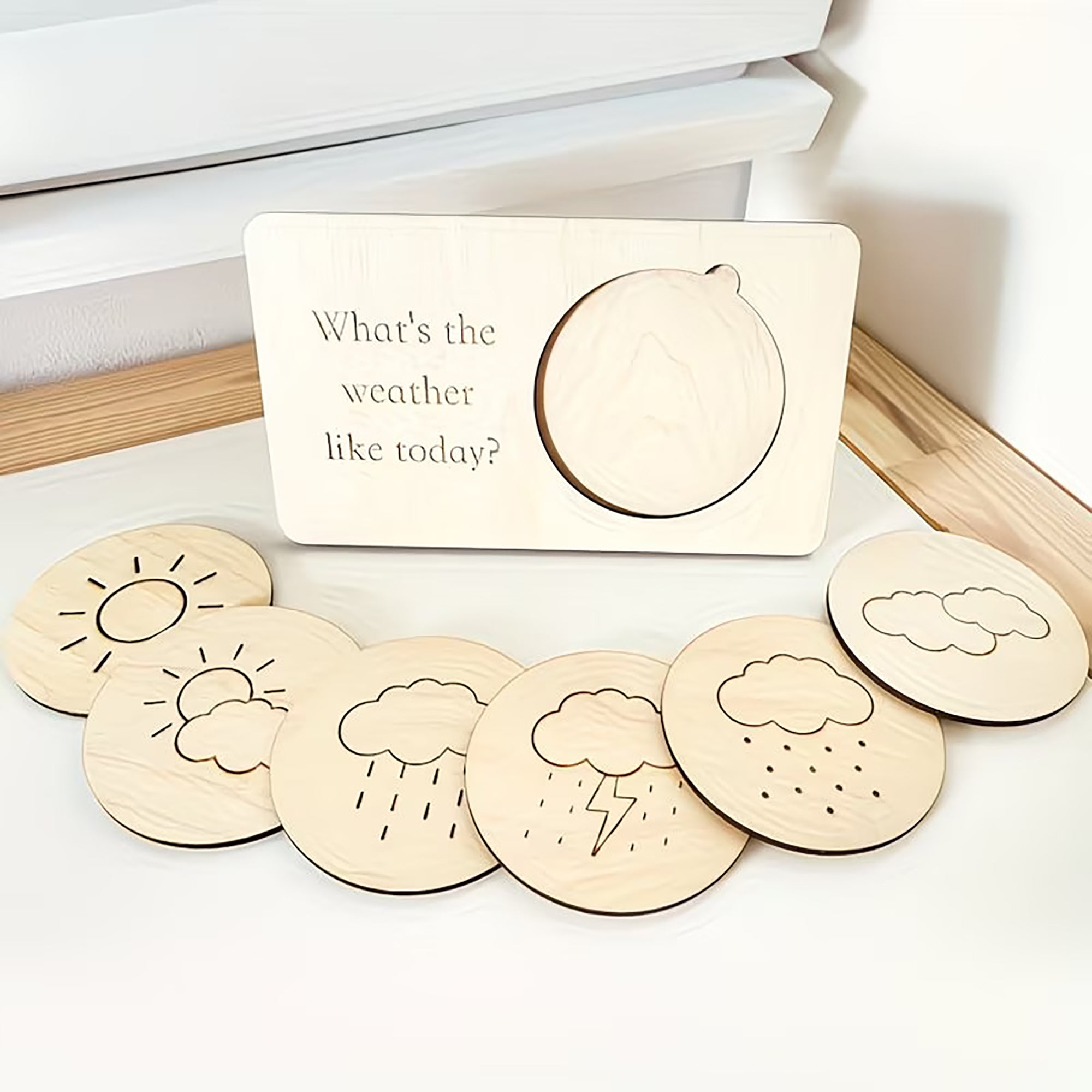educational mdf weather display board