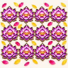 lotus wooden craft