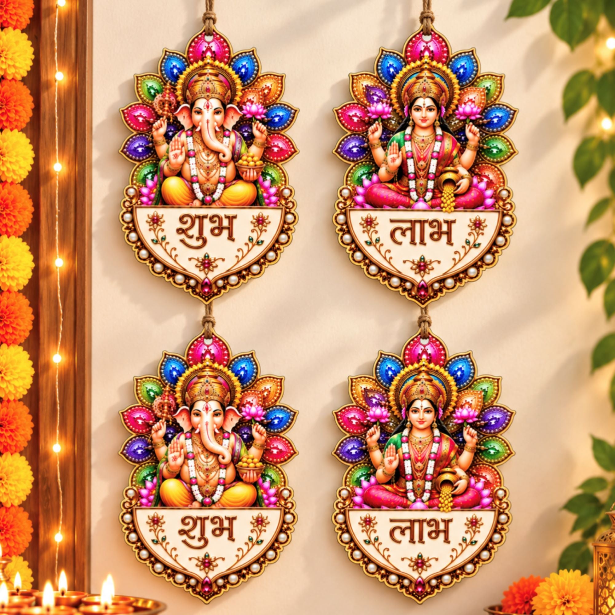 ganesha lakshmi mdf