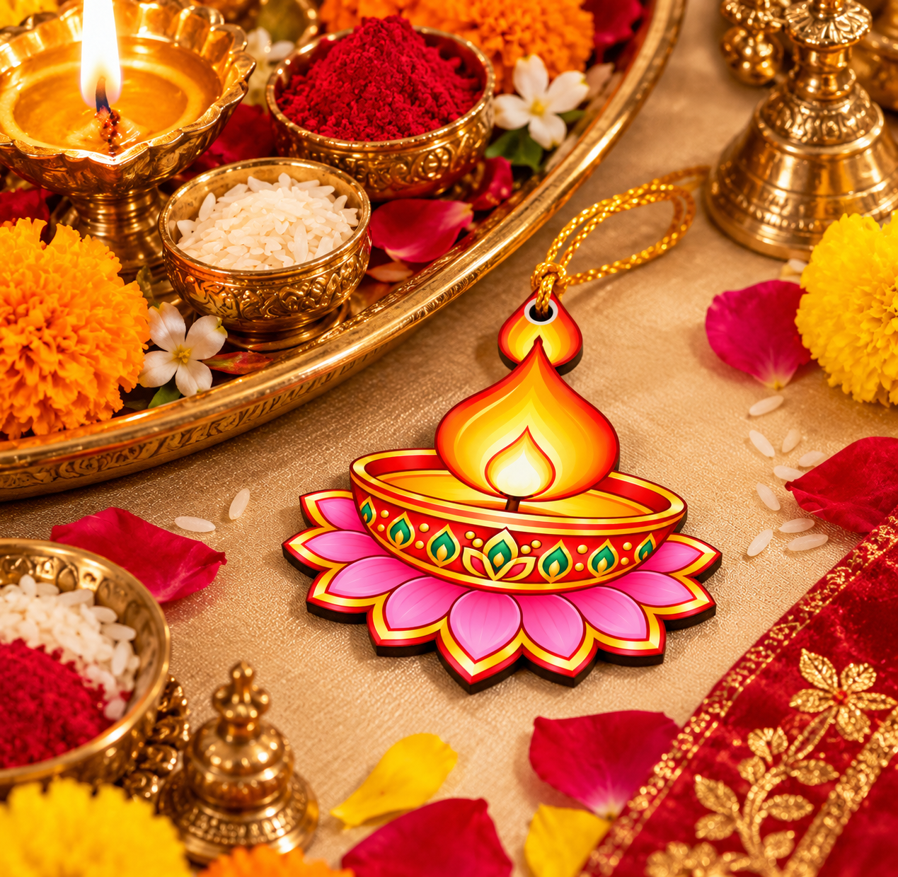 diya painting material