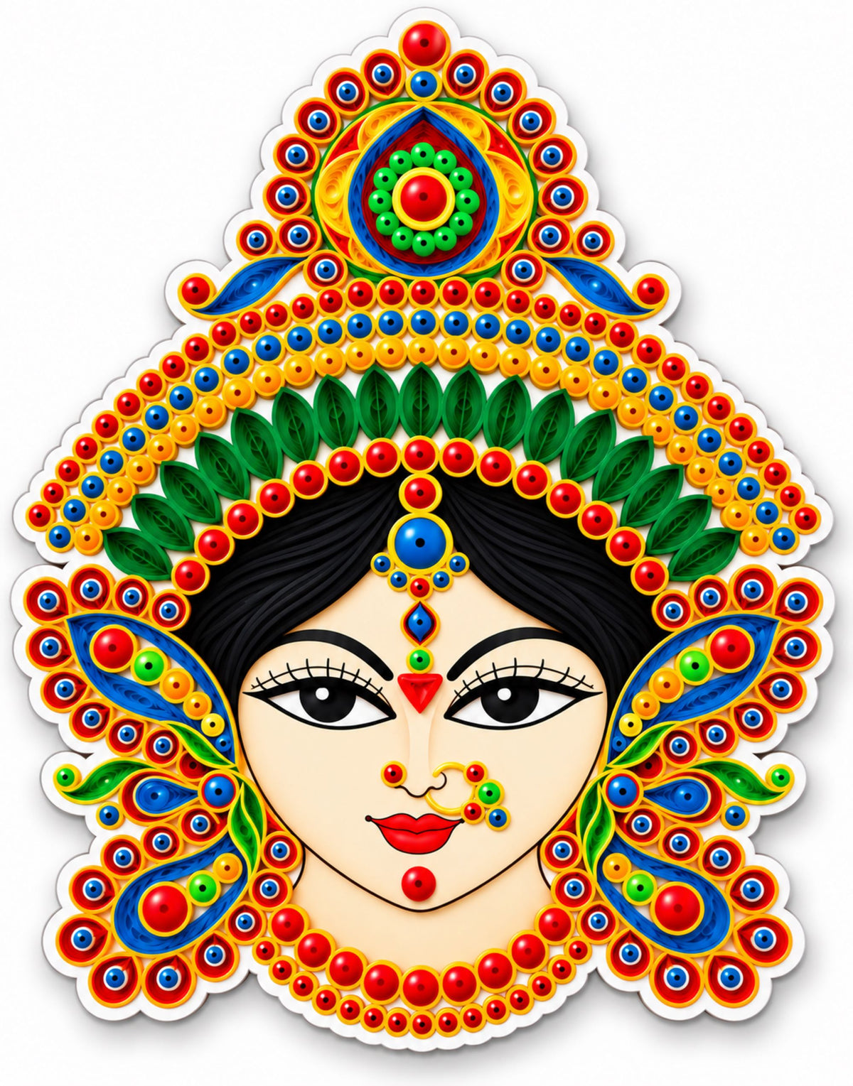 durga face craft