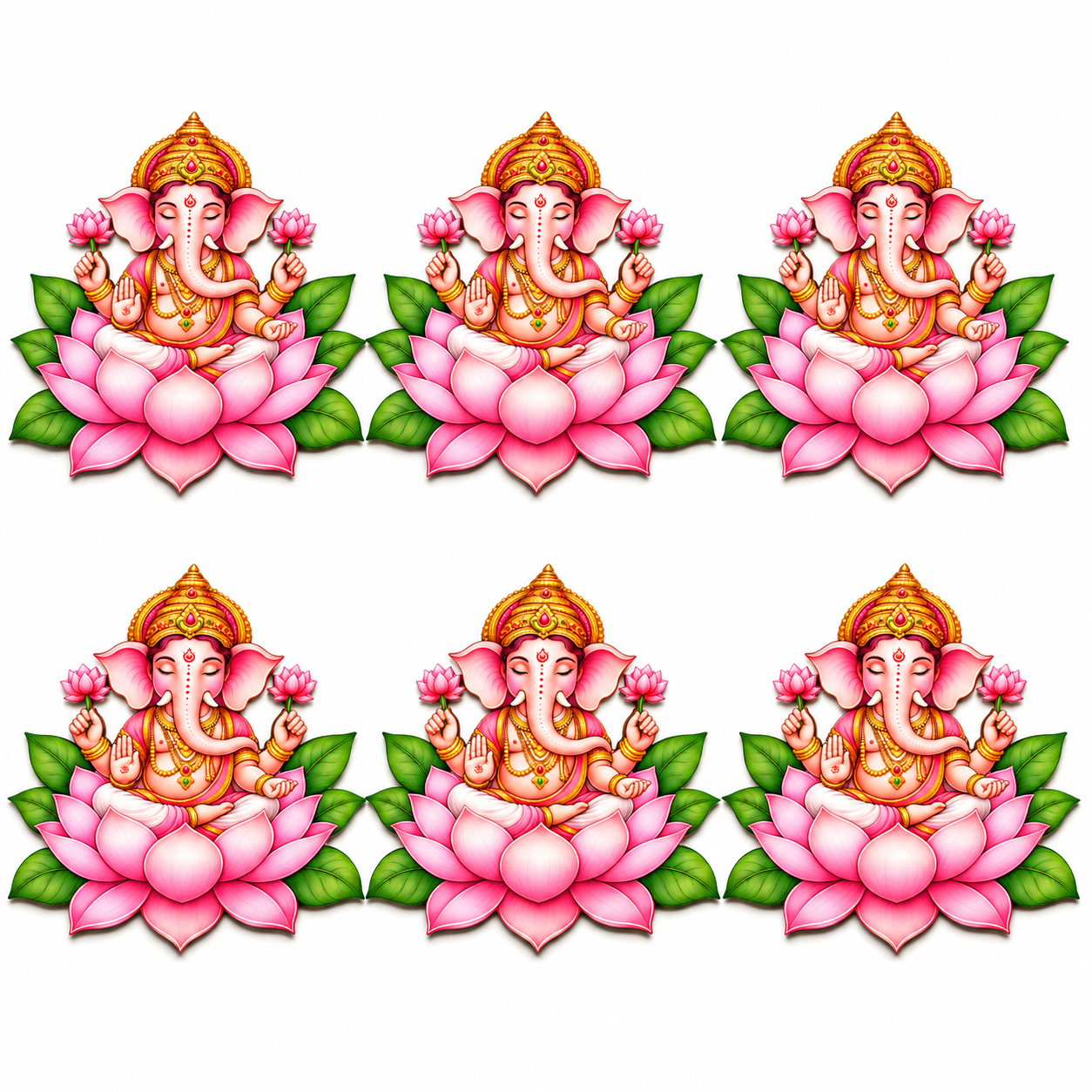 ganesha painting material