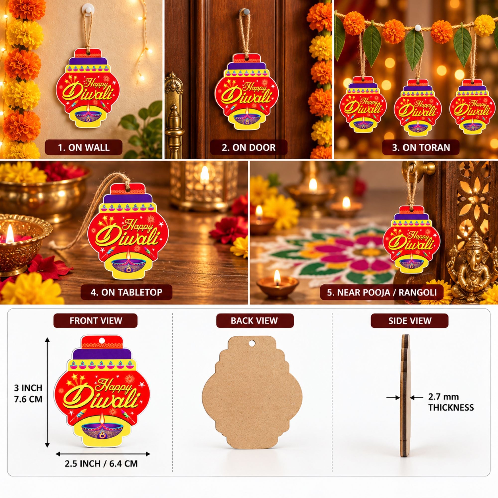 happy diwali mdf