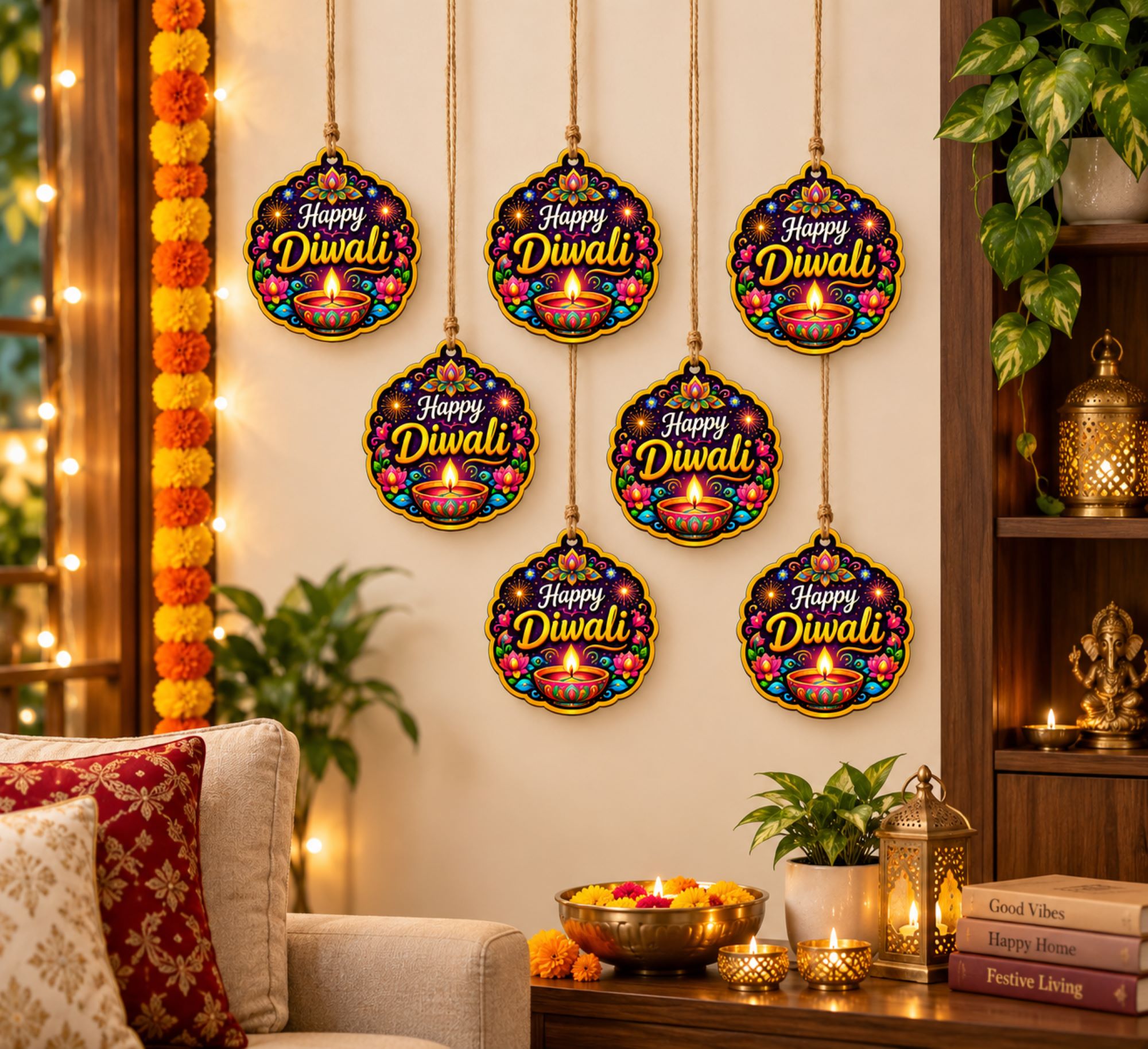 happy diwali cutout