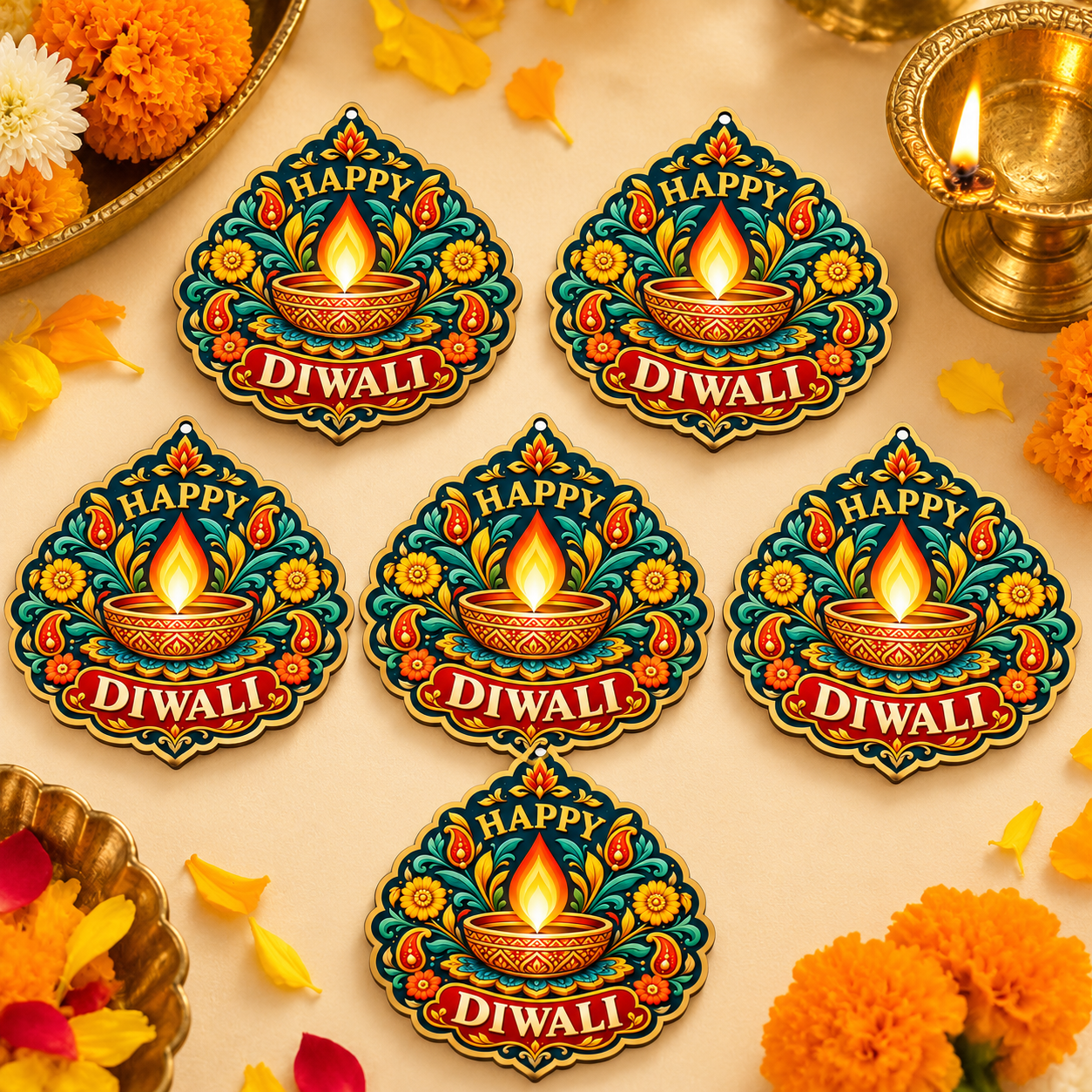 diya design MDF craft