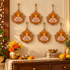 printed MDF hanging cutouts