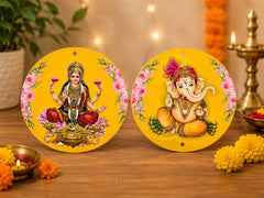 laxmi ganesha wall hanging