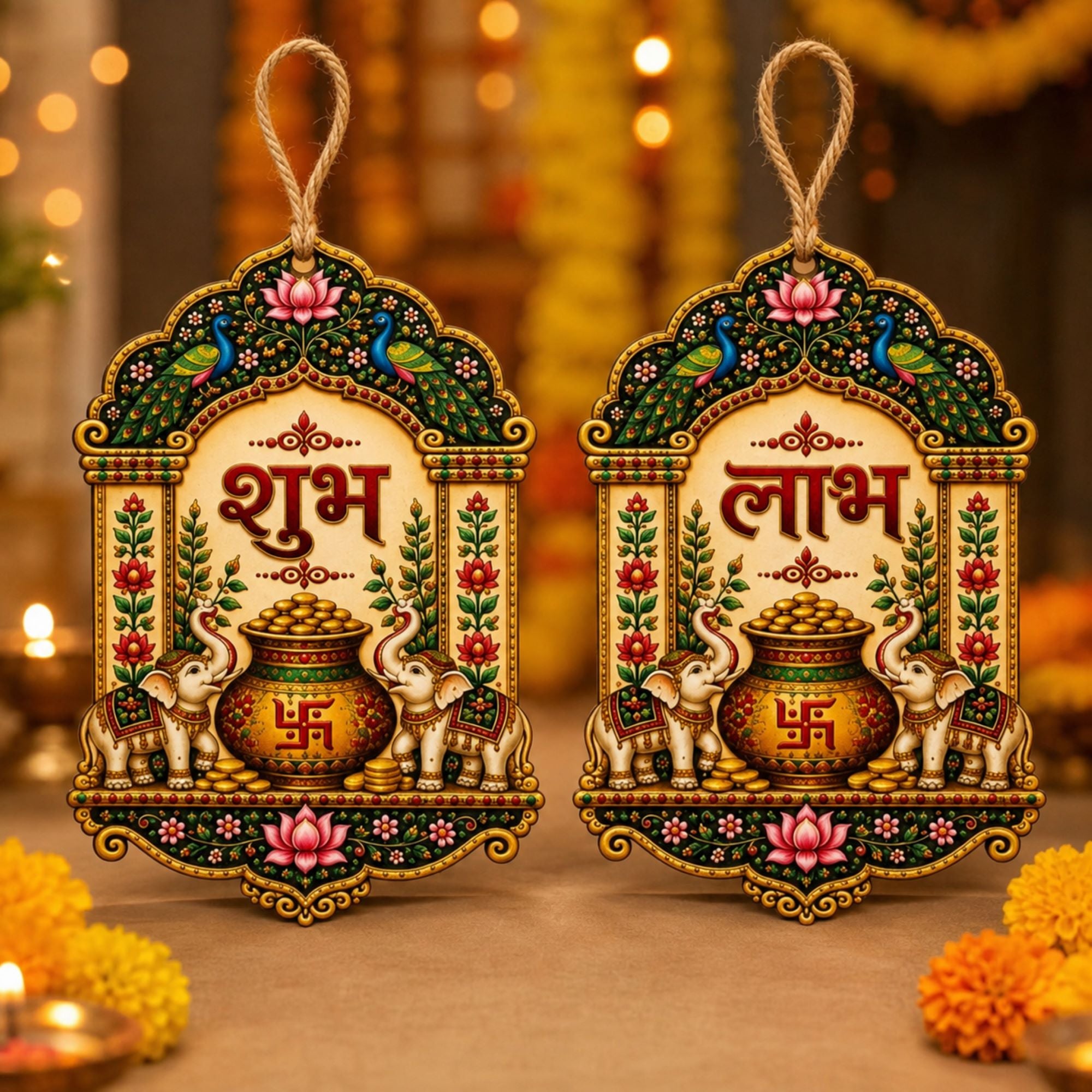 printed shubh labh