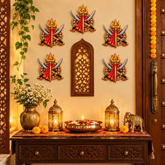 talwar wooden cutout