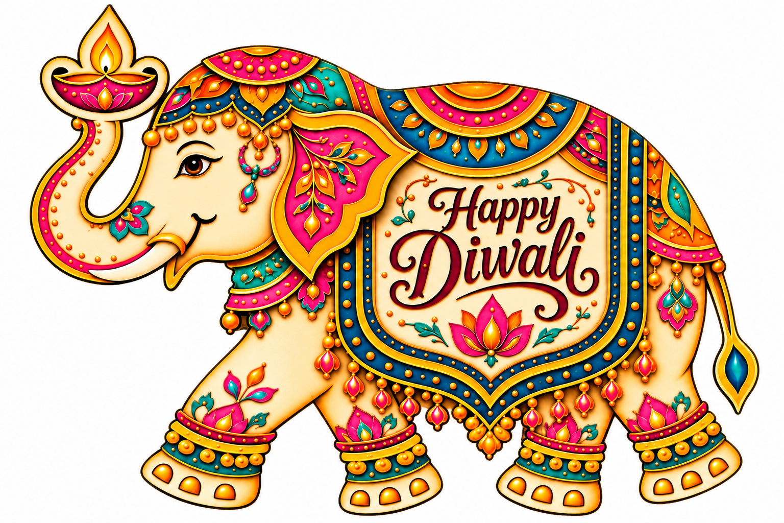 elephant mdf cutout