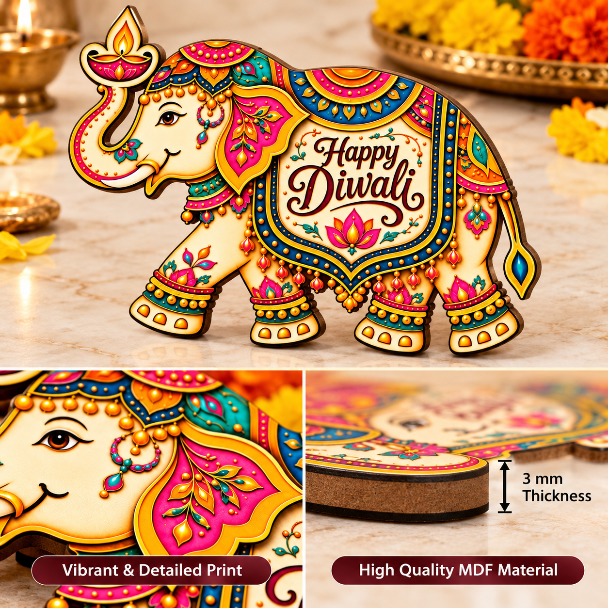 printed mdf cutout