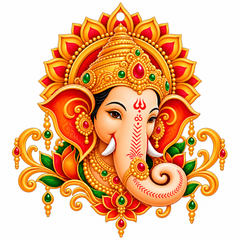 ganesha face mdf cutout

