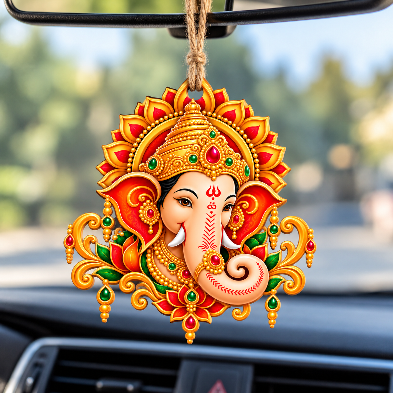 ganesh hanging cutout
