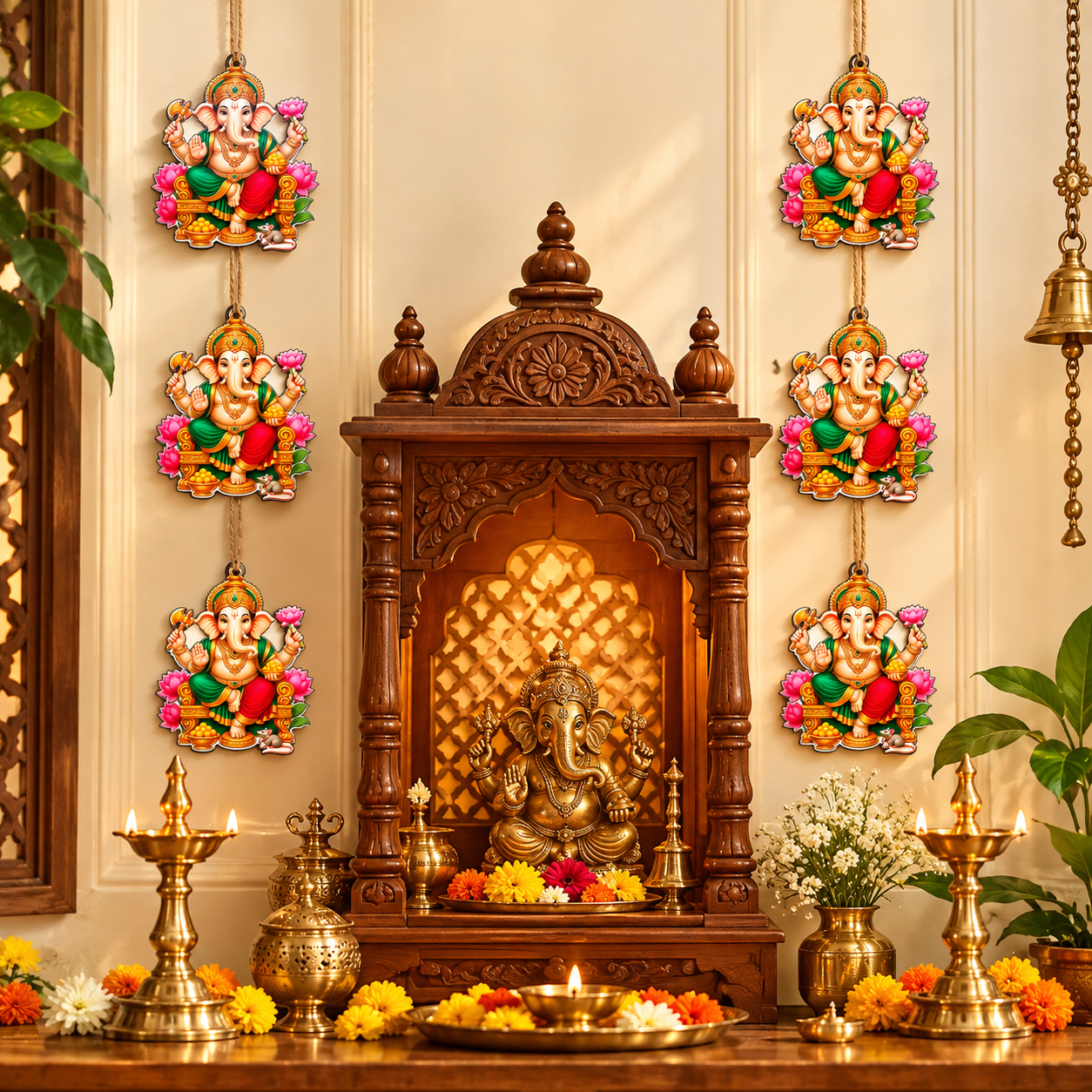 ganpati printed mdf