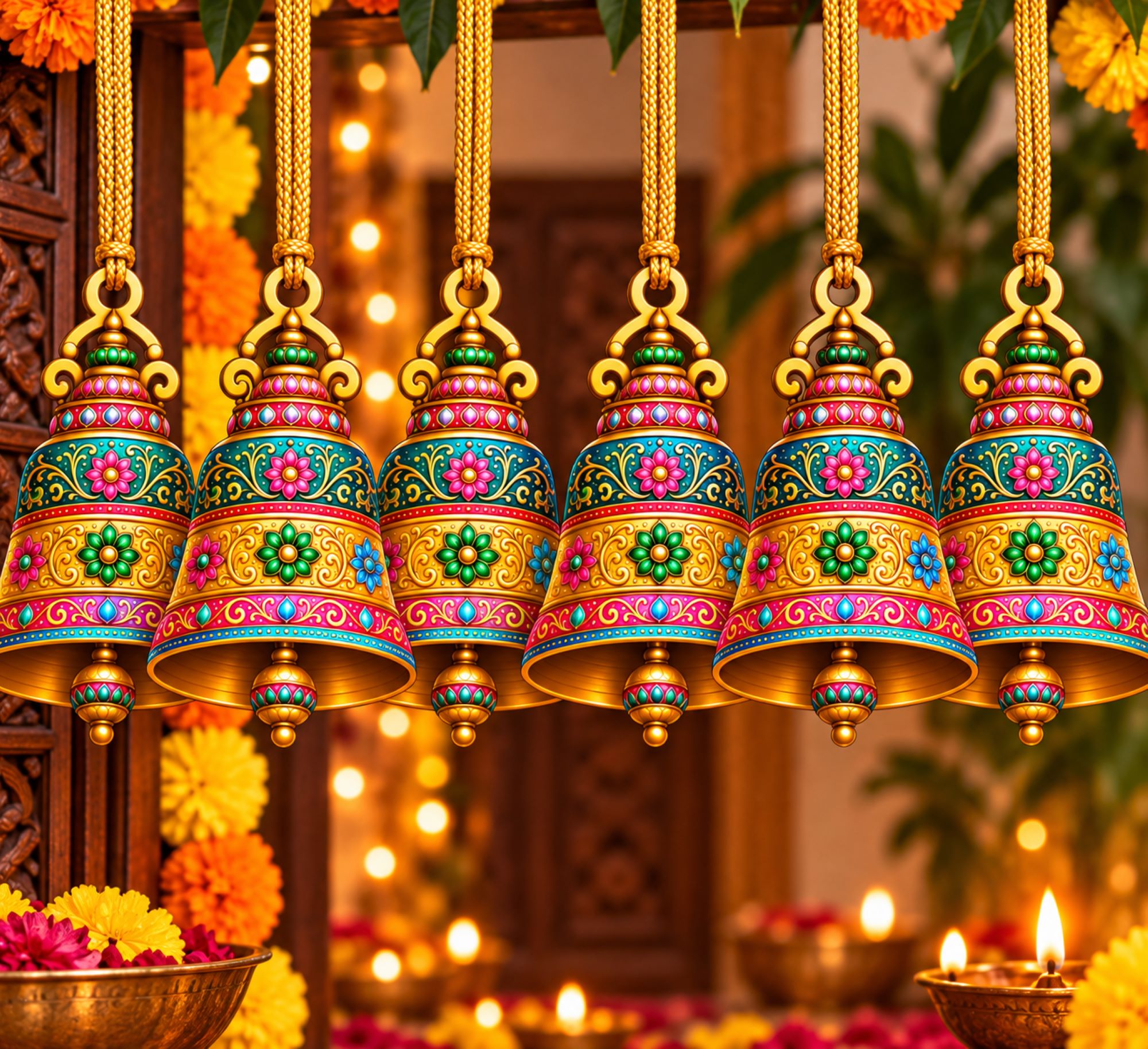 bell wooden craft