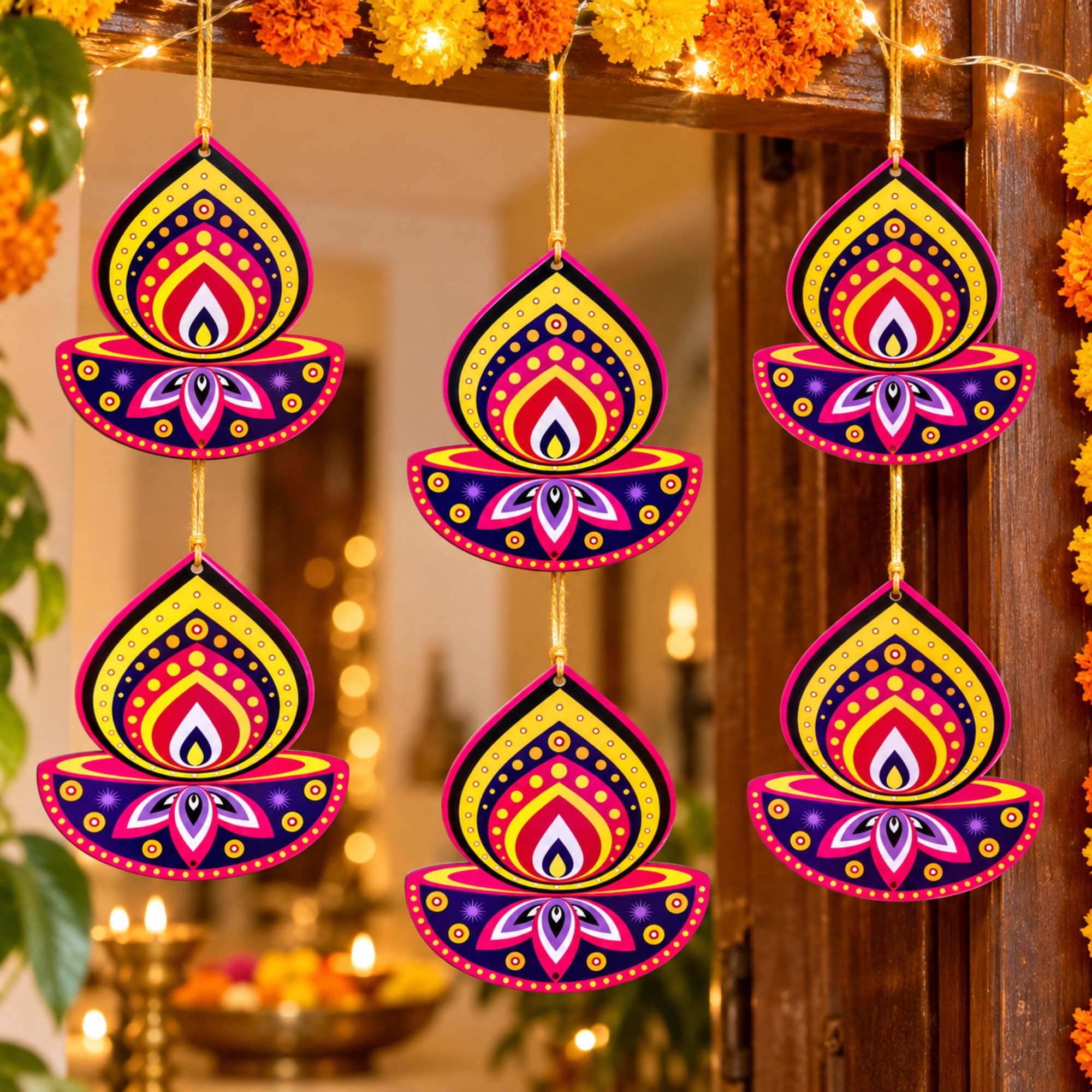 diya wooden craft