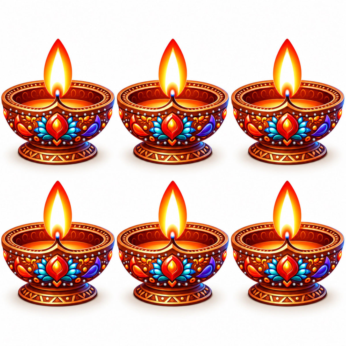 printed diya mdf