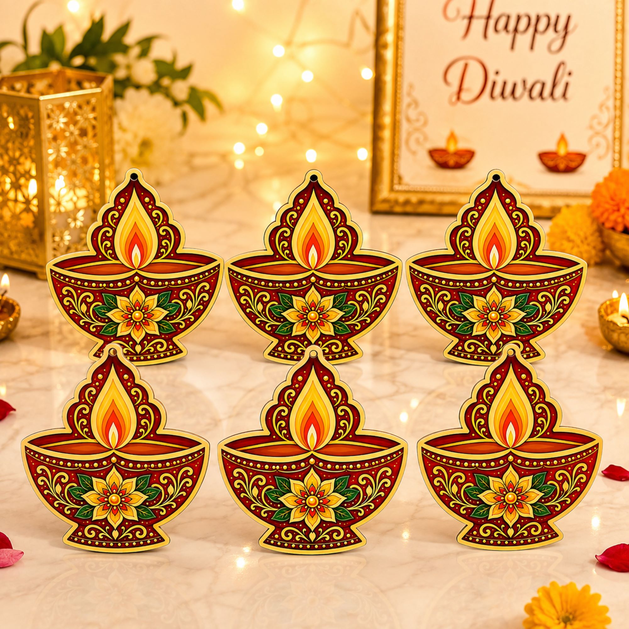 diya wooden craft