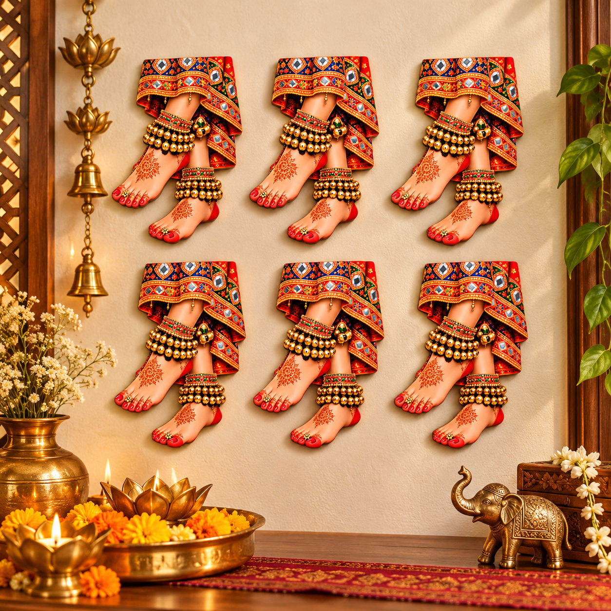 printed foot mdf