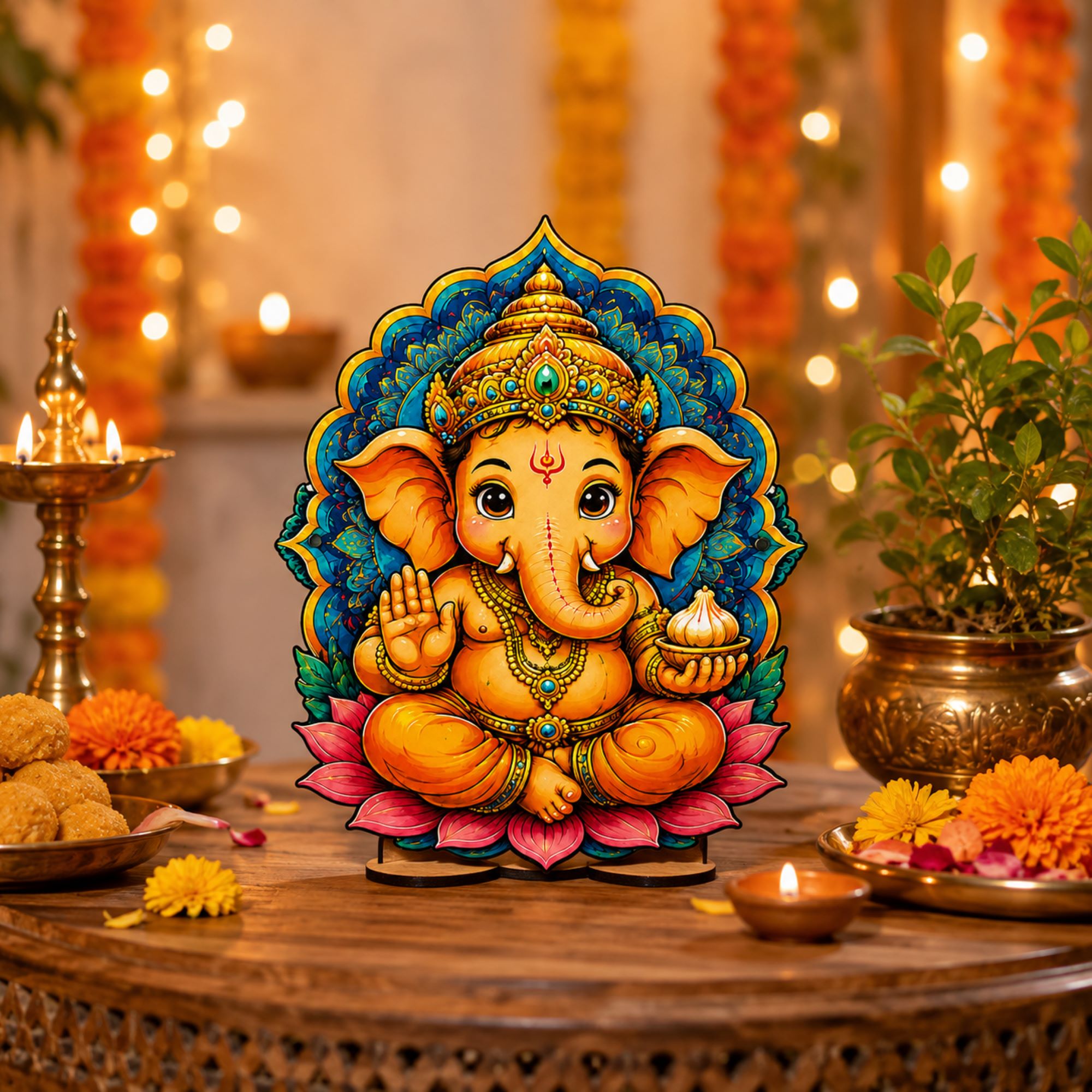 Ganesh art base


