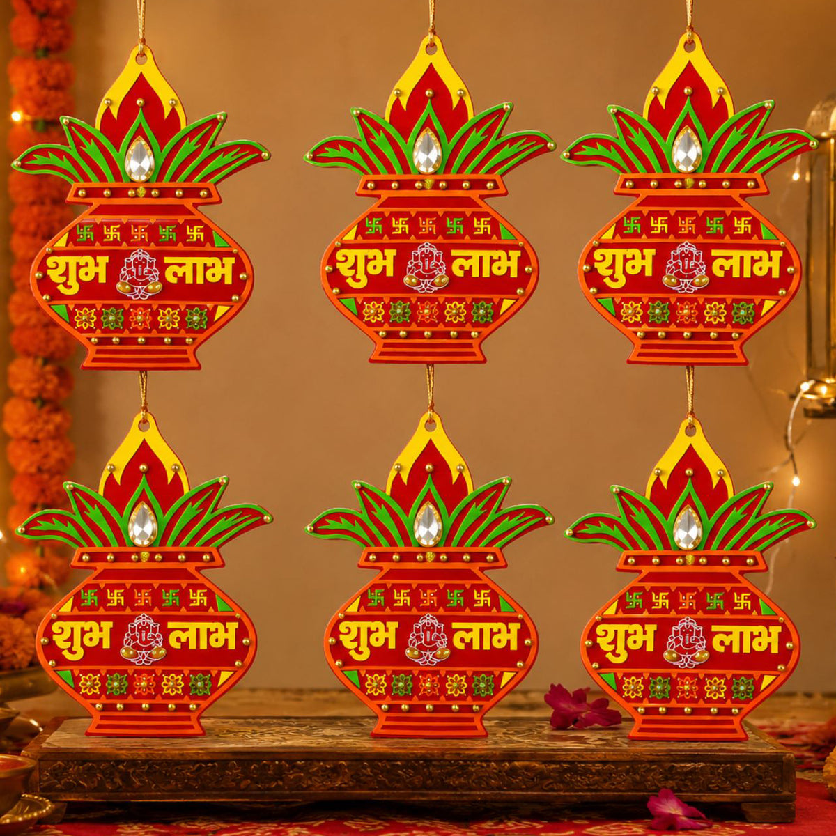 kalash printed mdf wooden cutouts