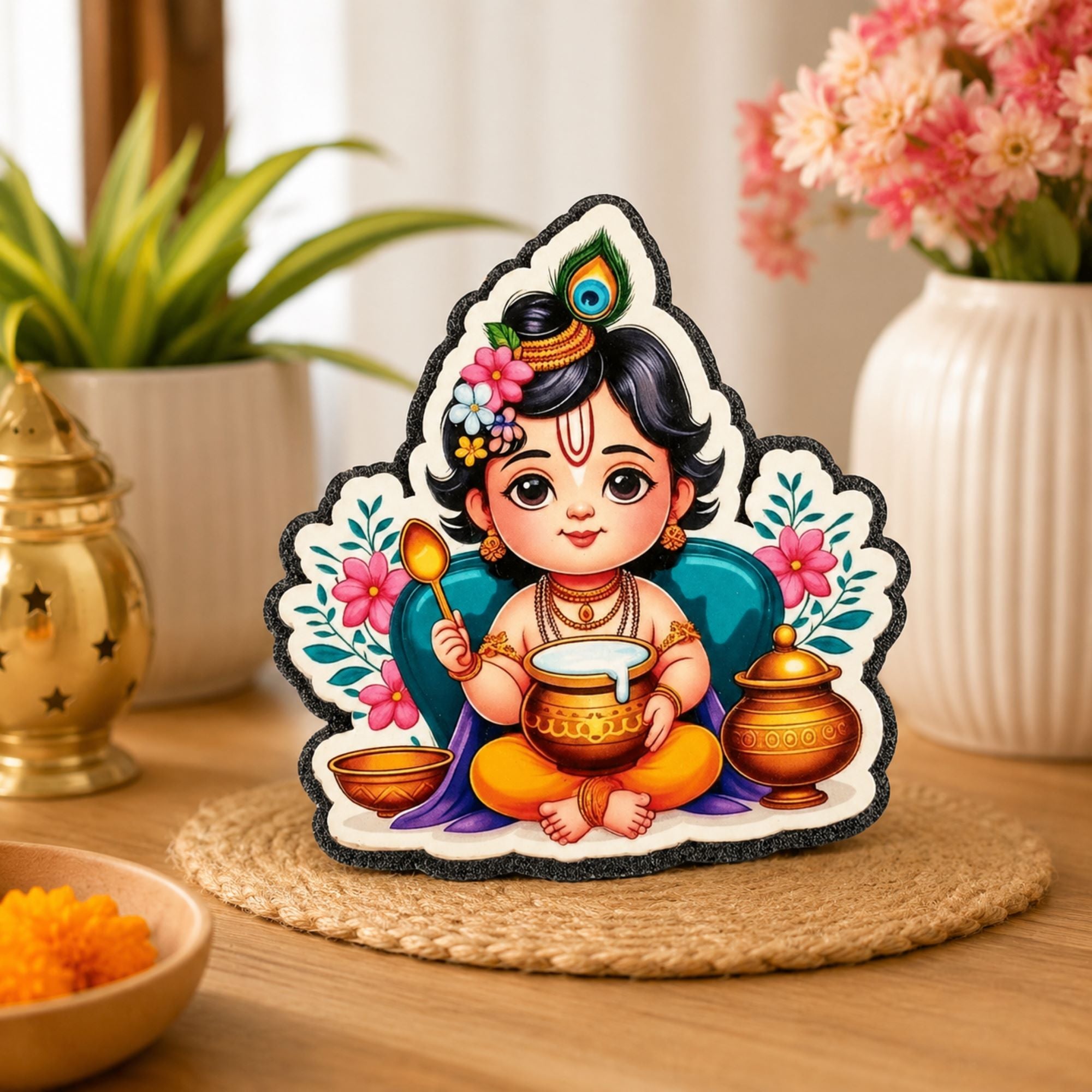 Krishna painting base

