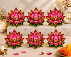 lotus wooden craft