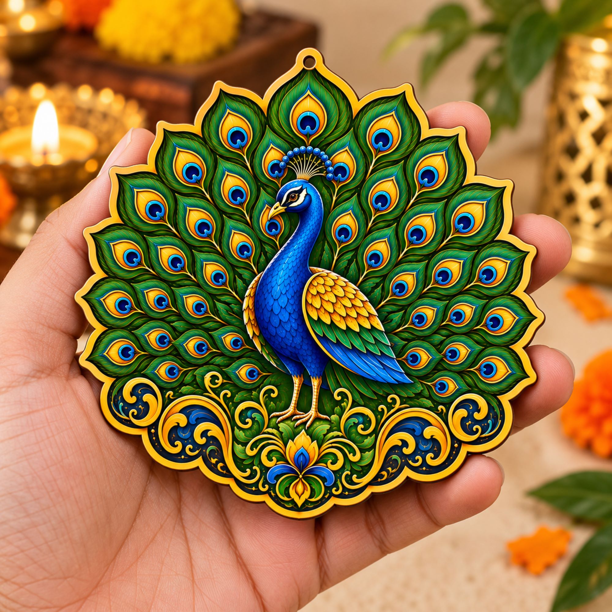 peacock craft base
