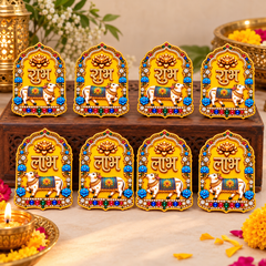 shubh labh door decoration