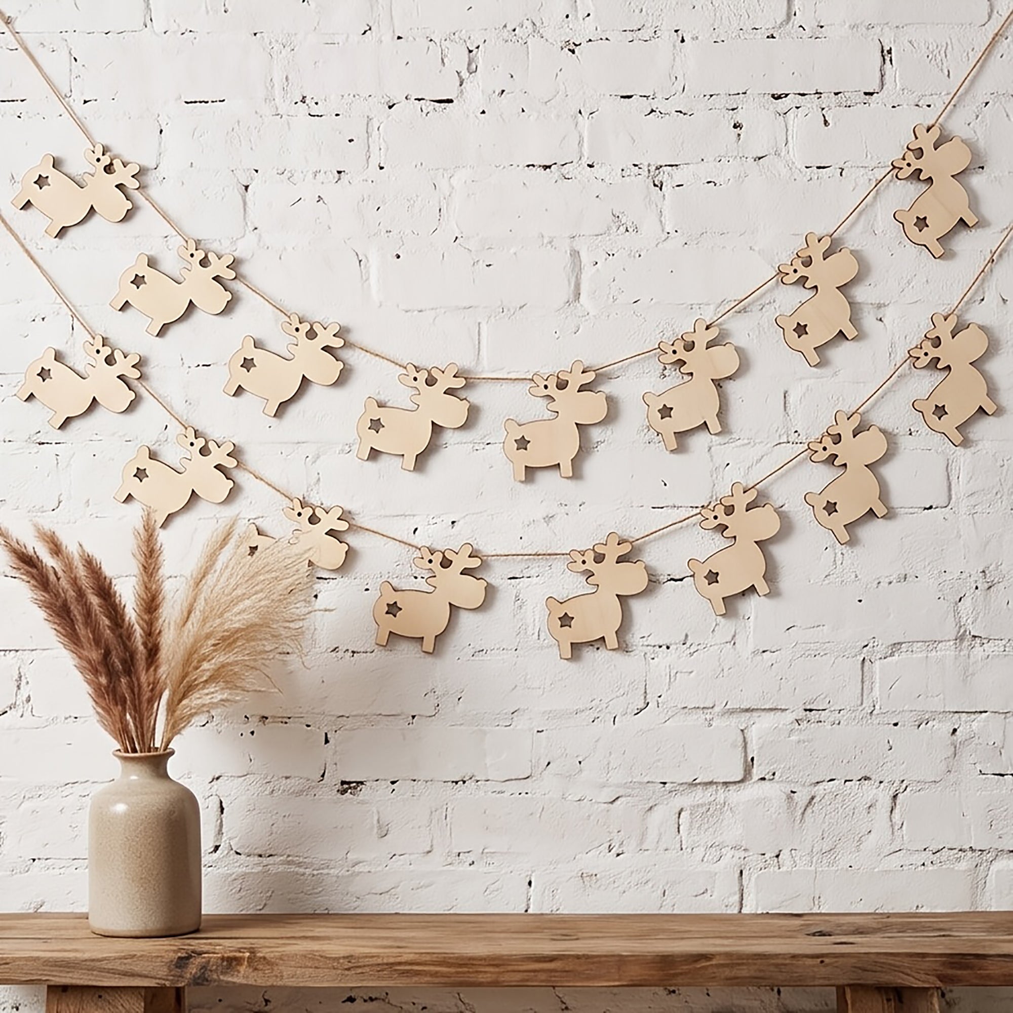christmas wooden shapes for hand painting and customization