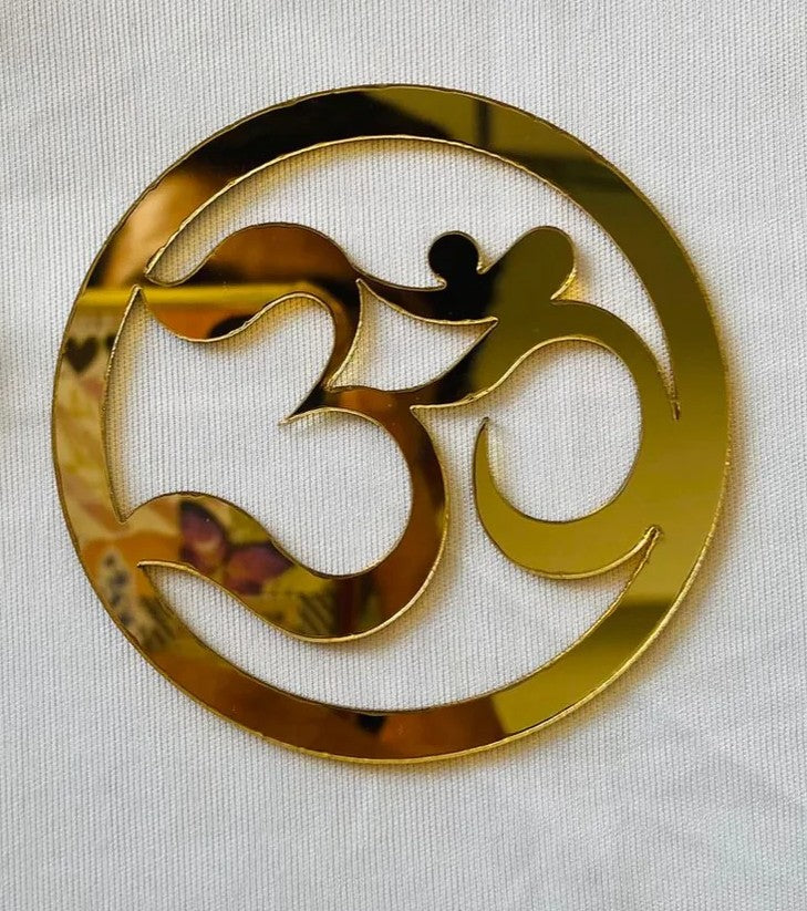 Gold Acrylic OM Cutout