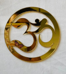 Gold Acrylic OM Cutout