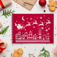 Xmas stencil for wood crafts