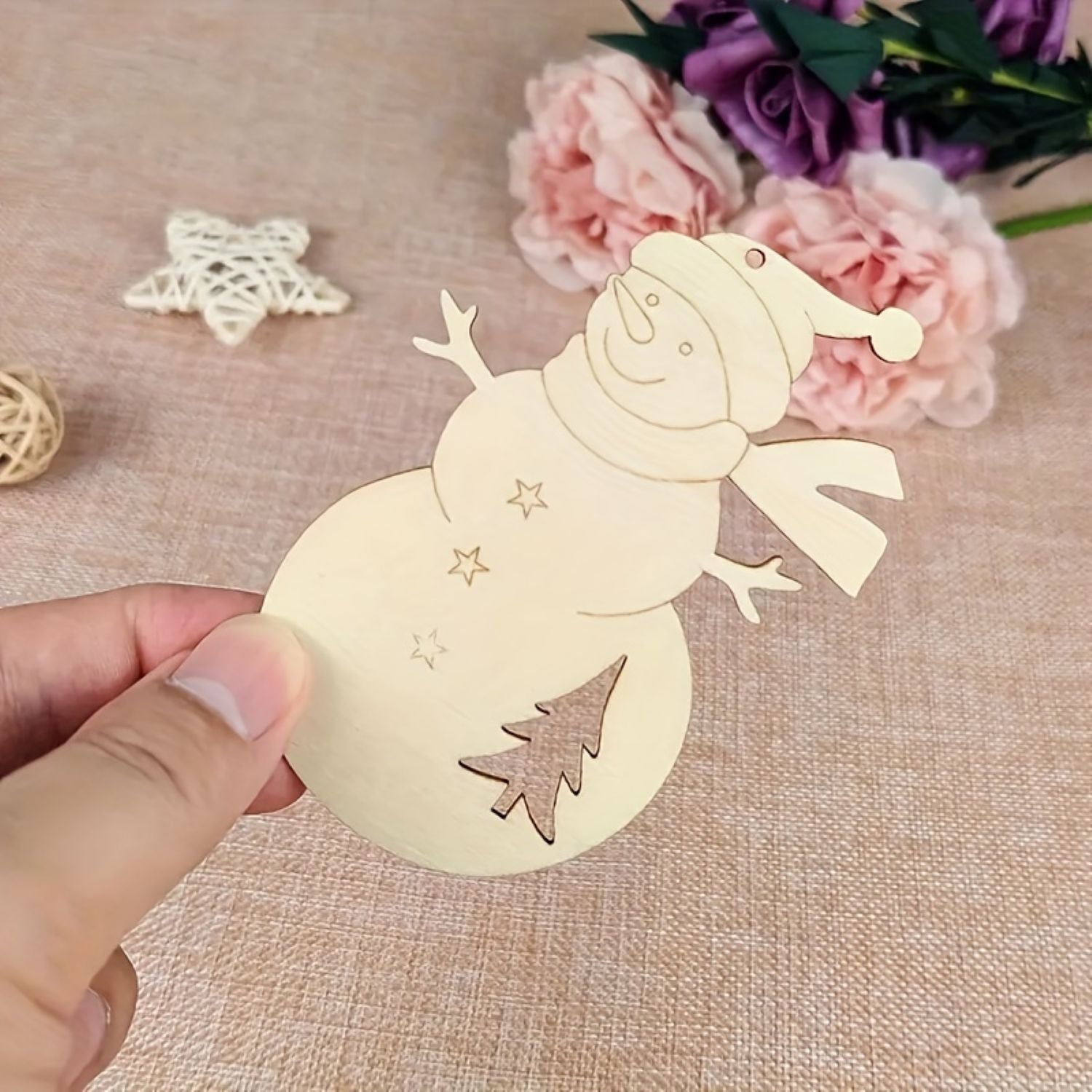 wooden painting craft kit