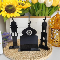 Islamic mosque centerpieces for table