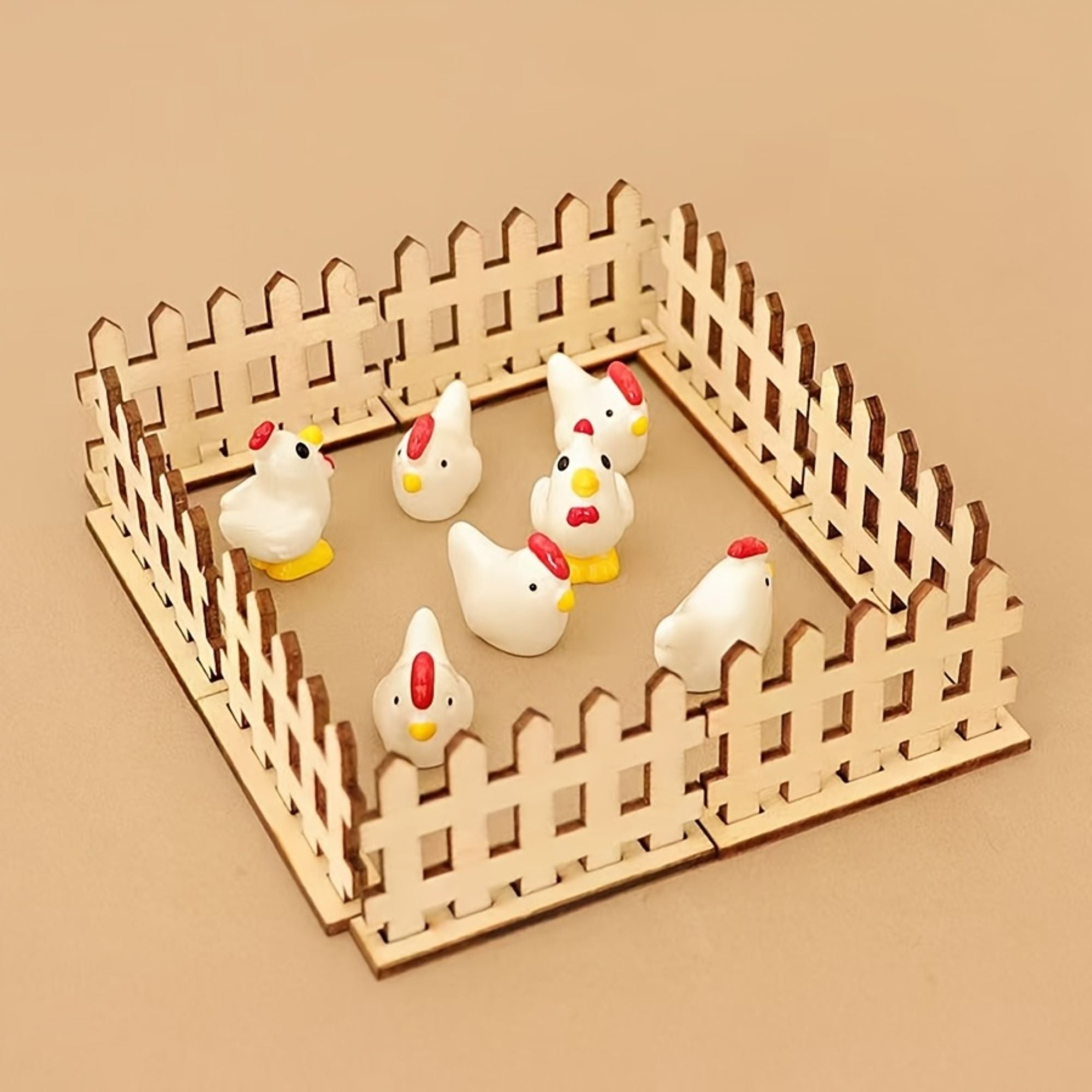 landscaping miniature fence decor
