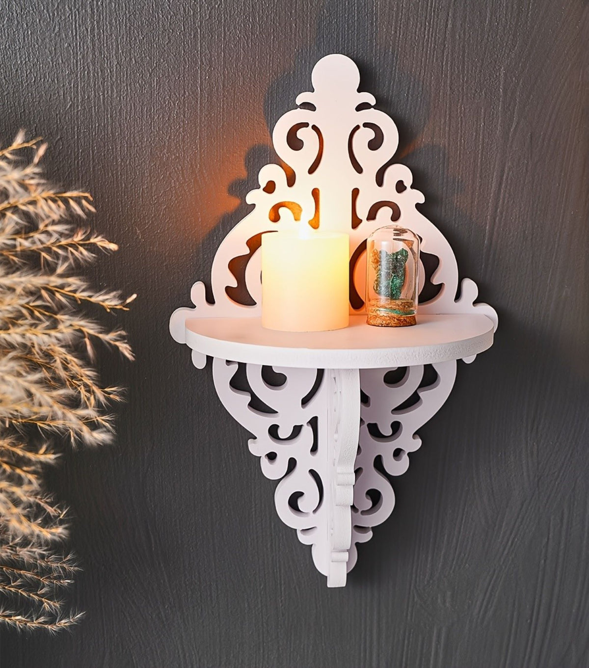 european style storage display shelf