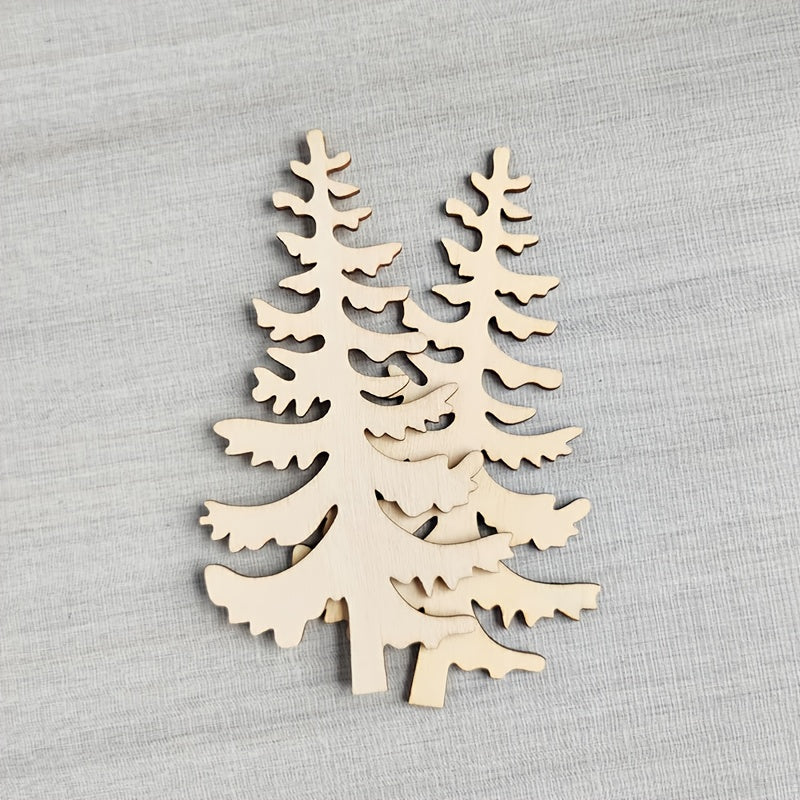 Handmade wooden décor items