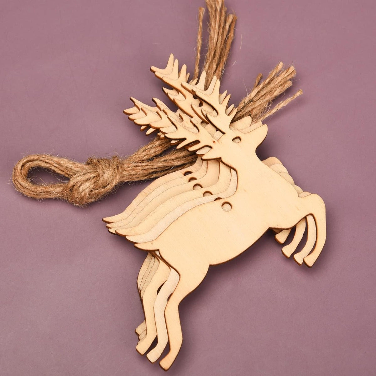 Wooden Christmas ornaments